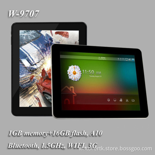 9.7" Tablet PC with Android 4.0 WiFi+3G+Bluetooth